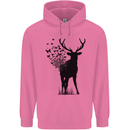 Abstract Butterfly Deer Ecology Environment Mens 80% Cotton Hoodie Azelea