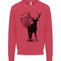 Abstract Butterfly Deer Ecology Environment Mens Sweatshirt Jumper Heliconia