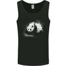 Abstract Panda Bear Ecology Mens Vest Tank Top Black