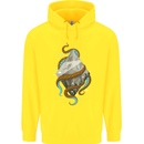 Abstract Scuba Diver Diving Dive Childrens Kids Hoodie Yellow
