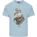 Abstract Scuba Diver Diving Dive Kids T-Shirt Childrens Light Blue