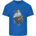 Abstract Scuba Diver Diving Dive Kids T-Shirt Childrens Royal Blue