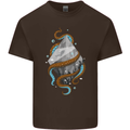 Abstract Scuba Diver Diving Dive Mens Cotton T-Shirt Tee Top Dark Chocolate