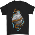 Abstract Scuba Diver Diving Dive Mens T-Shirt Cotton Gildan Black