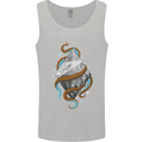 Abstract Scuba Diver Diving Dive Mens Vest Tank Top Sports Grey