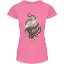 Abstract Scuba Diver Diving Dive Womens Petite Cut T-Shirt Azalea