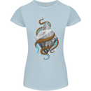 Abstract Scuba Diver Diving Dive Womens Petite Cut T-Shirt Light Blue