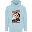 Aces Garage Hotrod Hot Rod Dragster Car Childrens Kids Hoodie Light Blue