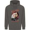 Aces Garage Hotrod Hot Rod Dragster Car Childrens Kids Hoodie Storm Grey