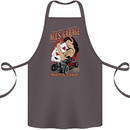 Aces Garage Hotrod Hot Rod Dragster Car Cotton Apron 100% Organic Dark Grey