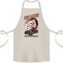 Aces Garage Hotrod Hot Rod Dragster Car Cotton Apron 100% Organic Natural