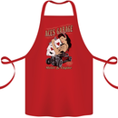 Aces Garage Hotrod Hot Rod Dragster Car Cotton Apron 100% Organic Red