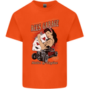 Aces Garage Hotrod Hot Rod Dragster Car Kids T-Shirt Childrens Orange