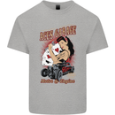Aces Garage Hotrod Hot Rod Dragster Car Kids T-Shirt Childrens Sports Grey