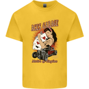 Aces Garage Hotrod Hot Rod Dragster Car Kids T-Shirt Childrens Yellow
