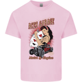 Aces Garage Hotrod Hot Rod Dragster Car Mens Cotton T-Shirt Tee Top Light Pink