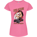 Aces Garage Hotrod Hot Rod Dragster Car Womens Petite Cut T-Shirt Azalea