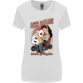 Aces Garage Hotrod Hot Rod Dragster Car Womens Wider Cut T-Shirt White