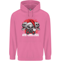 Acid Christmas Skulls Childrens Kids Hoodie Azalea