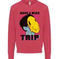 Acid Have a Nice Trip Drugs LSD Trippy Mens Sweatshirt Jumper Heliconia