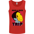 Acid Have a Nice Trip Drugs LSD Trippy Mens Vest Tank Top Red