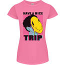 Acid Have a Nice Trip Drugs LSD Trippy Womens Petite Cut T-Shirt Azalea