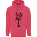 Acoustic Guitar Tree Guitarist Music Band Childrens Kids Hoodie Heliconia