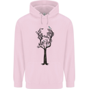 Acoustic Guitar Tree Guitarist Music Band Childrens Kids Hoodie Light Pink