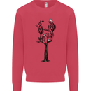 Acoustic Guitar Tree Guitarist Music Band Mens Sweatshirt Jumper Heliconia