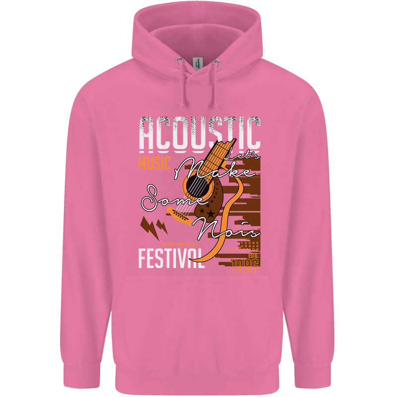 Acoustic Music Country & Western Guitar Childrens Kids Hoodie Azalea