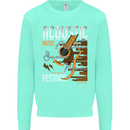 Acoustic Music Country & Western Guitar Mens Sweatshirt Jumper Peppermint