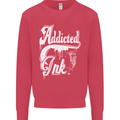 Addicted Ink Tattoo Tattooist Biker Art Mens Sweatshirt Jumper Heliconia