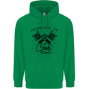 Addicted to Ink Tattoo Artist Childrens Kids Hoodie Irish Green