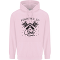 Addicted to Ink Tattoo Artist Childrens Kids Hoodie Light Pink