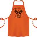 Addicted to Ink Tattoo Artist Cotton Apron 100% Organic Orange