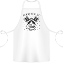 Addicted to Ink Tattoo Artist Cotton Apron 100% Organic White