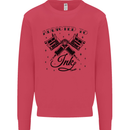 Addicted to Ink Tattoo Artist Kids Sweatshirt Jumper Heliconia