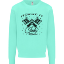 Addicted to Ink Tattoo Artist Kids Sweatshirt Jumper Peppermint
