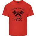 Addicted to Ink Tattoo Artist Kids T-Shirt Childrens Red