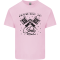 Addicted to Ink Tattoo Artist Mens Cotton T-Shirt Tee Top Light Pink