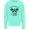 Addicted to Ink Tattoo Artist Mens Sweatshirt Jumper Peppermint