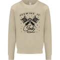 Addicted to Ink Tattoo Artist Mens Sweatshirt Jumper Sand