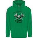 Addicted to Ink Tattoo Artist Tats Childrens Kids Hoodie Irish Green