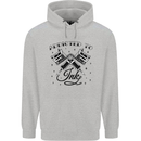 Addicted to Ink Tattoo Artist Tats Childrens Kids Hoodie Sports Grey