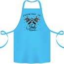 Addicted to Ink Tattoo Artist Tats Cotton Apron 100% Organic Turquoise