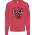 Addicted to Ink Tattoo Artist Tats Kids Sweatshirt Jumper Heliconia