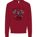 Addicted to Ink Tattoo Artist Tats Kids Sweatshirt Jumper Red