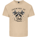 Addicted to Ink Tattoo Artist Tats Mens Cotton T-Shirt Tee Top Sand