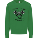 Addicted to Ink Tattoo Artist Tats Mens Sweatshirt Jumper Irish Green