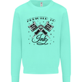 Addicted to Ink Tattoo Artist Tats Mens Sweatshirt Jumper Peppermint